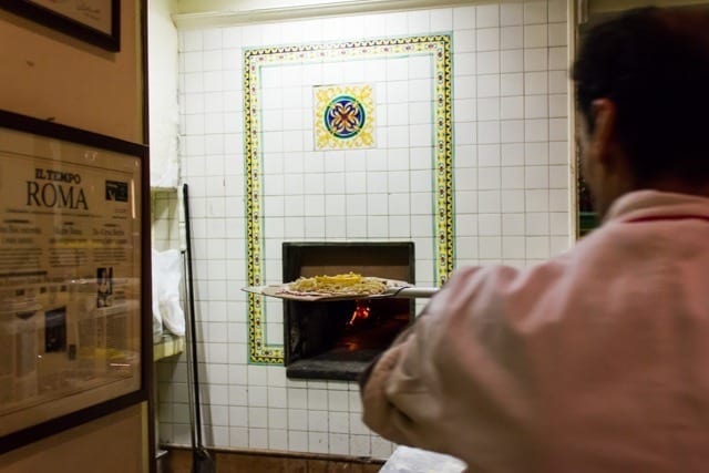 Making Pizza in Rome
